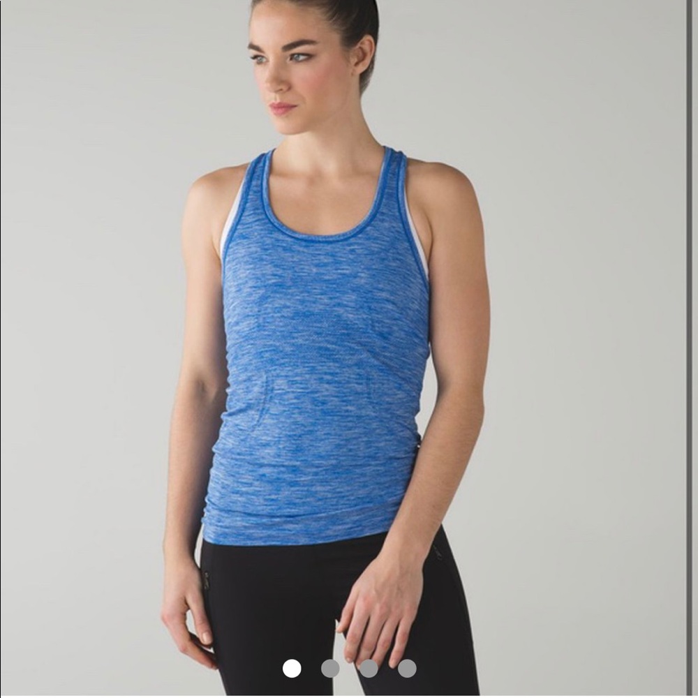Lululemon swiftly tech racer back tank in blue - Picture 2 of 4